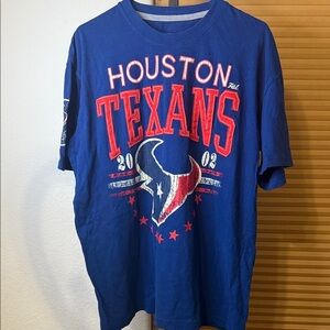 Men’s Blue Houston Texans TShirt Size XL